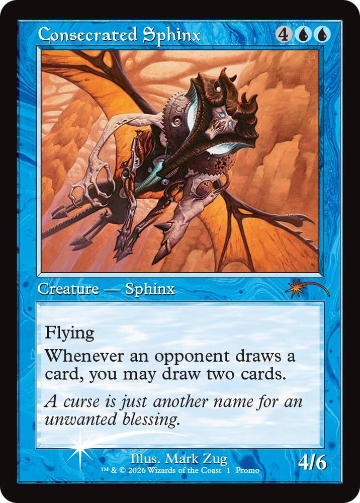 PF26, Consecrated Sphinx, Standard, 1, M, Near Mint, (Foil), EN