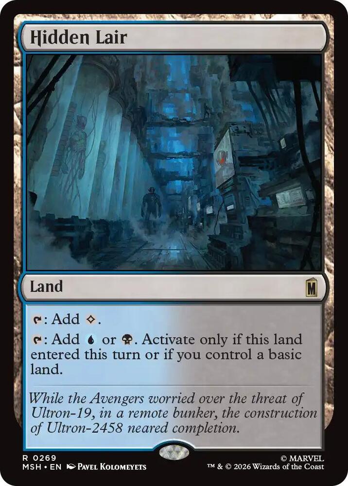 MSH, Hidden Lair, Standard, 269, R, Near Mint, Normal, EN