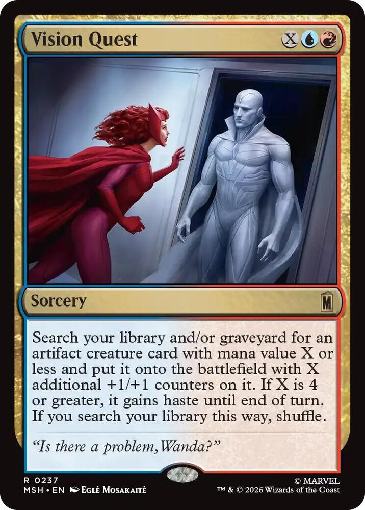 MSH, Vision Quest, Standard, 237, R, Near Mint, Normal, EN