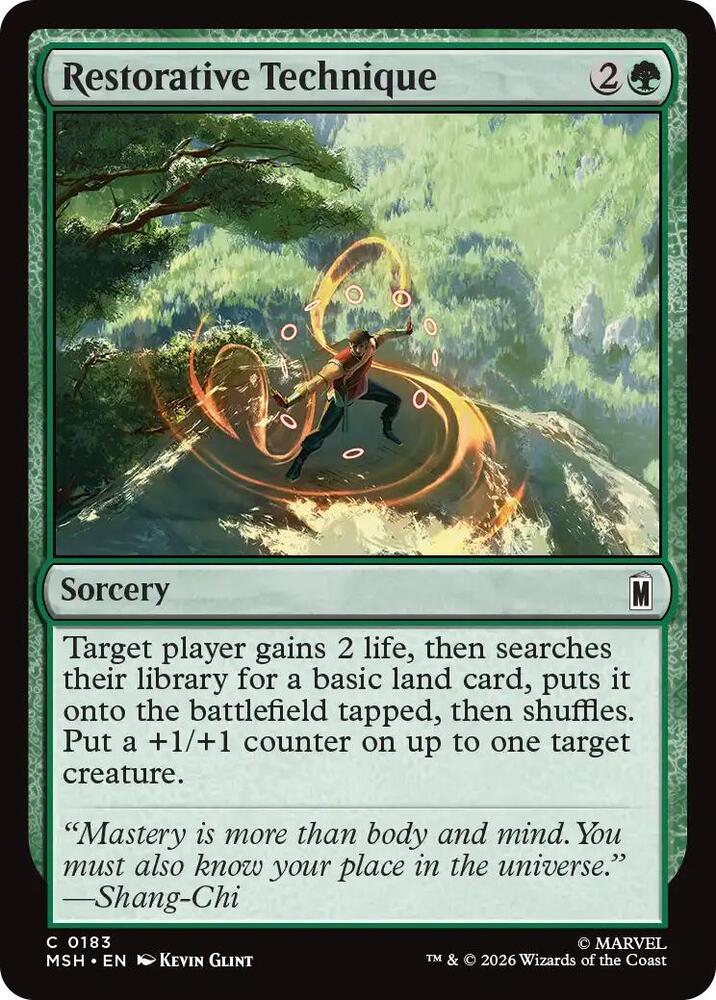 MSH, Restorative Technique, Standard, 183, C, Near Mint, (Foil), EN