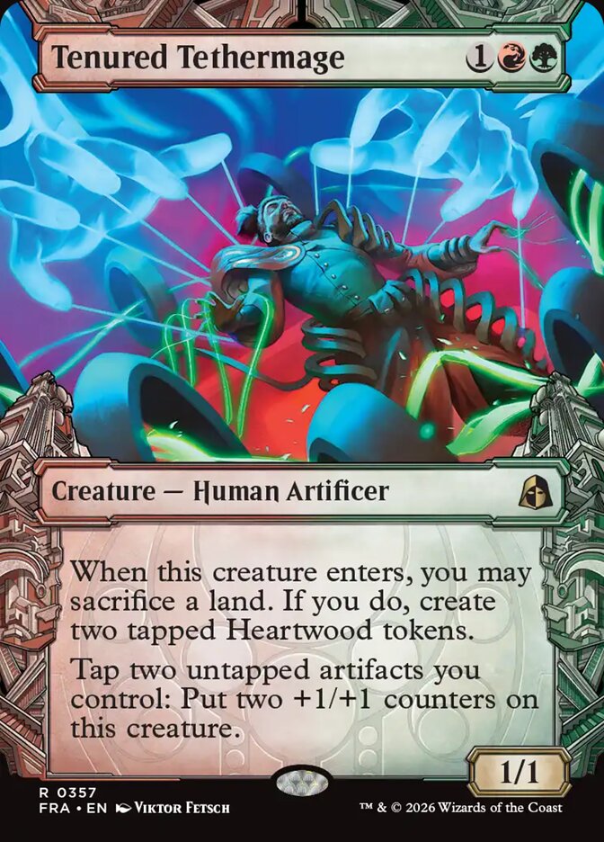 FRA, Tenured Tethermage, (Showcase), 357, R, Near Mint, Normal, EN