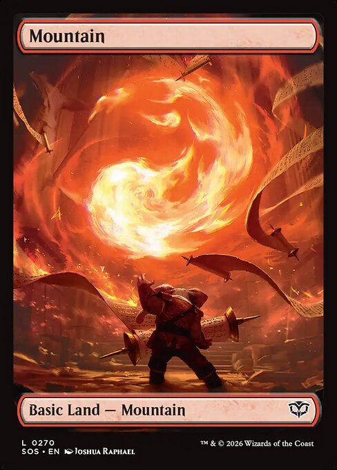 SOS, Mountain, (Full Art), 270, C, Near Mint, Normal, EN