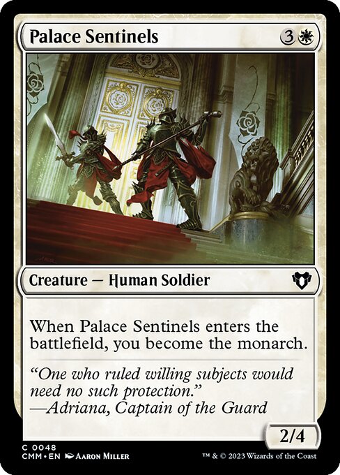 CMM, Palace Sentinels, Standard, 48, C, Near Mint, (Foil), EN