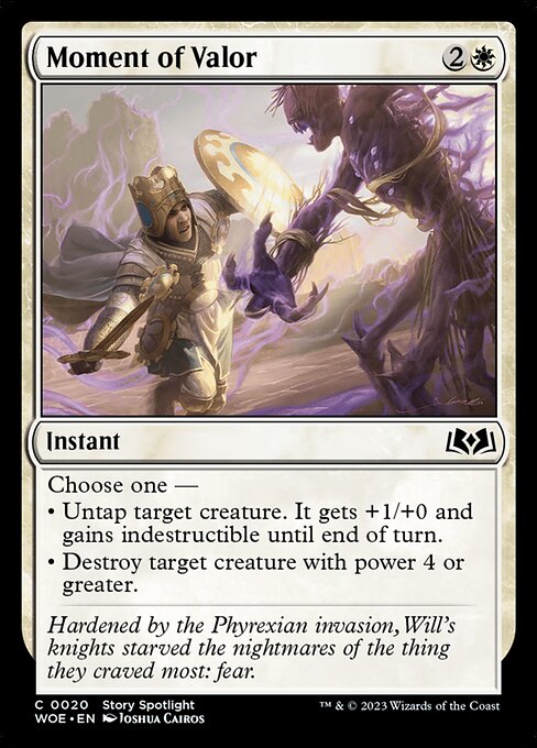 WOE, Moment of Valor, Standard, 20, C, Near Mint, Normal, EN