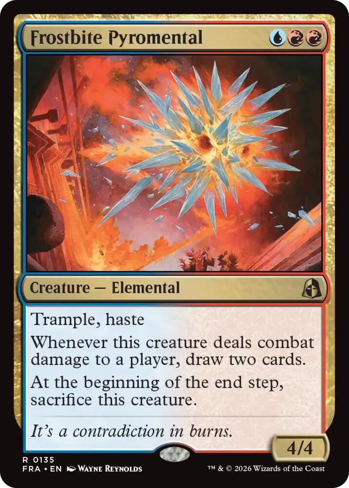 FRA, Frostbite Pyromental, Standard, 135, R, Near Mint, Normal, EN