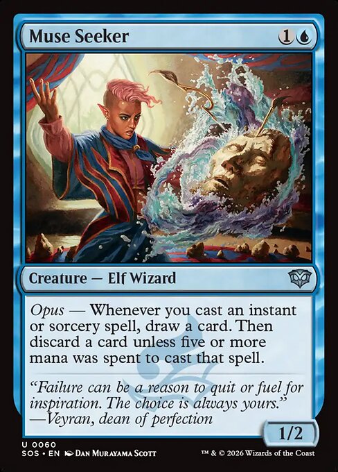 SOS, Muse Seeker, Standard, 60, U, Near Mint, Normal, EN