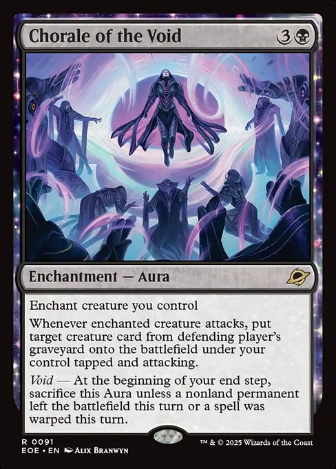 EOE, Chorale of the Void, Standard, 91, R, Near Mint, Normal, EN