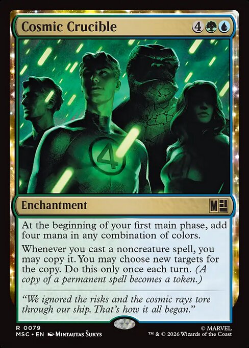 MSC, Cosmic Crucible, Standard, 79, R, Near Mint, Normal, EN