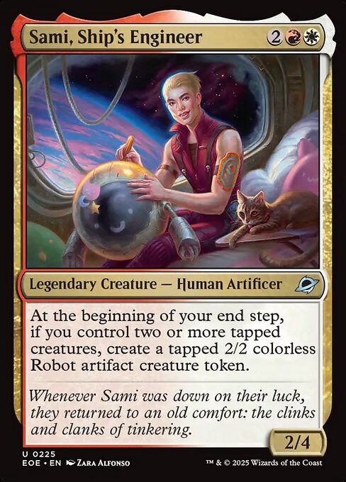 EOE, Sami, Ship's Engineer, Standard, 225, U, Near Mint, Normal, EN
