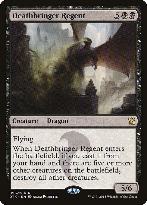 DTK, Deathbringer Regent, Standard, 96, R, Near Mint, Normal, EN