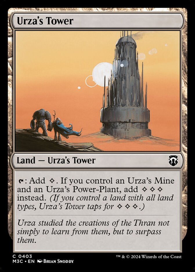 M3C, Urza's Tower, Standard, 403, C, Near Mint, Normal, EN
