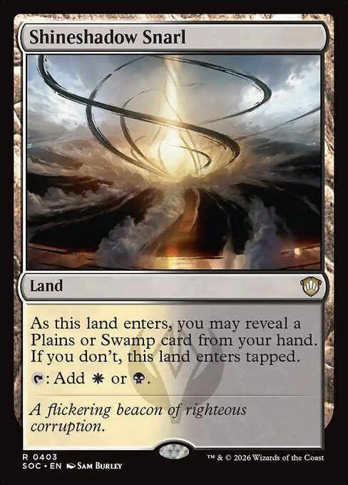 SOC, Shineshadow Snarl, Standard, 403, R, Near Mint, Normal, EN
