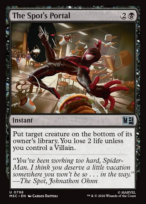 MSC, The Spot's Portal, Standard, 798, U, Near Mint, Normal, EN