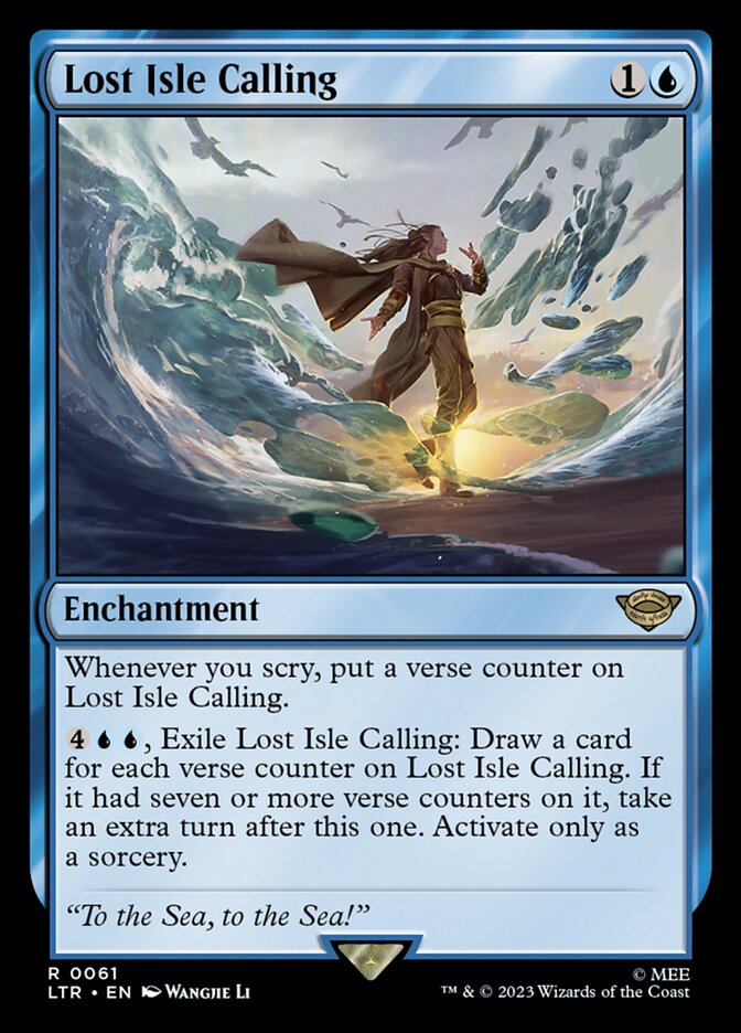 LTR, Lost Isle Calling, Standard, 61, R, Near Mint, Normal, EN
