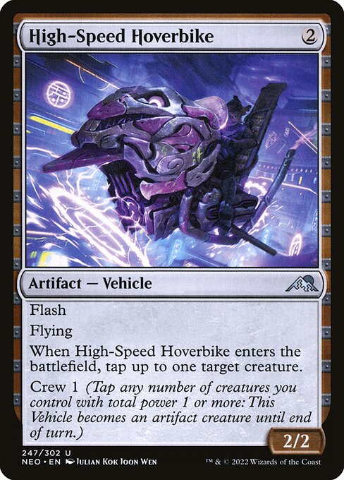 NEO, High-Speed Hoverbike, Standard, 247, U, Near Mint, Normal, EN