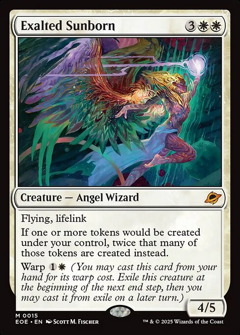 EOE, Exalted Sunborn, Standard, 15, M, Near Mint, Normal, EN
