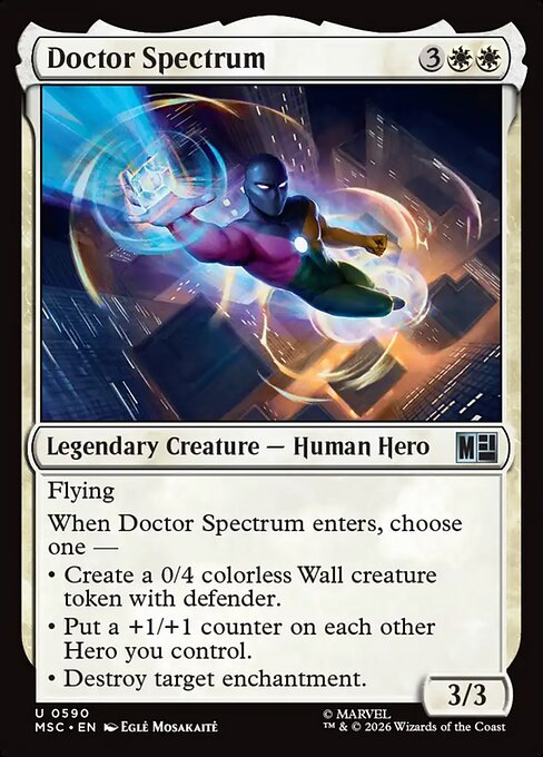 MSC, Doctor Spectrum, Standard, 590, U, Near Mint, Normal, EN
