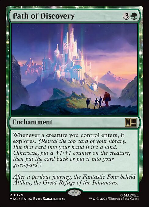 MSC, Path of Discovery, Standard, 179, R, Near Mint, Normal, EN