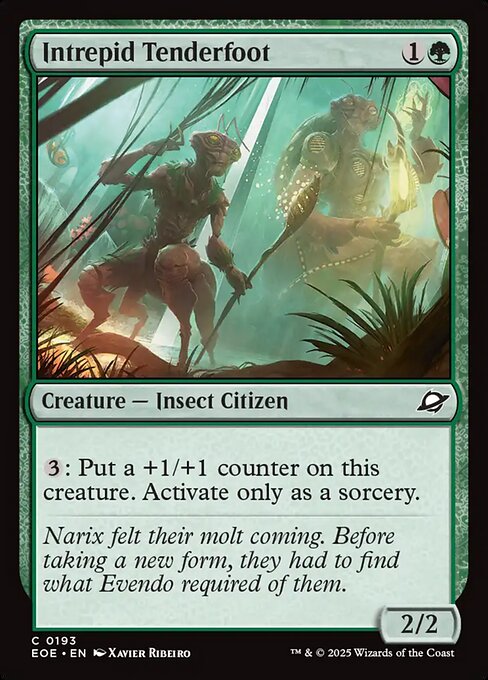 EOE, Intrepid Tenderfoot, Standard, 193, C, Near Mint, (Foil), EN