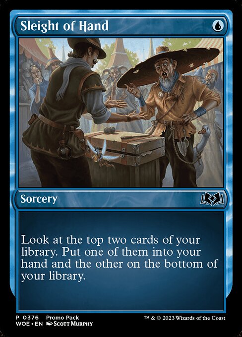 WOE, Sleight of Hand, (Promo Pack), 376, C, Near Mint, Normal, EN
