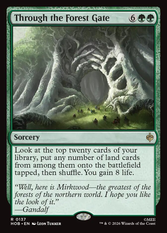 HOB, Through the Forest Gate, Standard, 137, R, Near Mint, Normal, EN