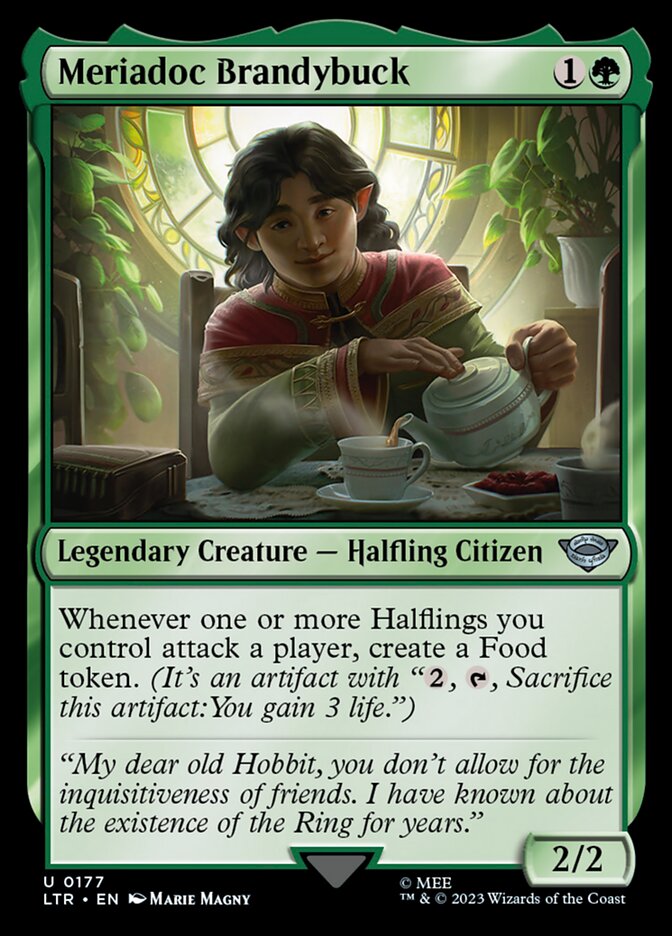 LTR, Meriadoc Brandybuck, Standard, 177, U, Near Mint, Normal, EN