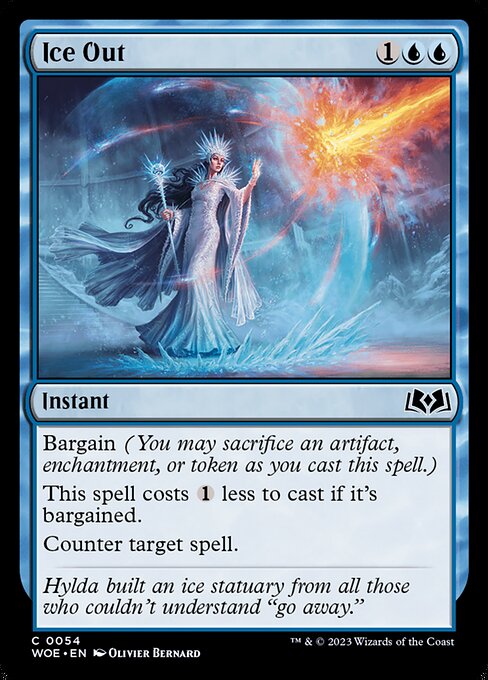 WOE, Ice Out, Standard, 54, C, Near Mint, (Foil), EN