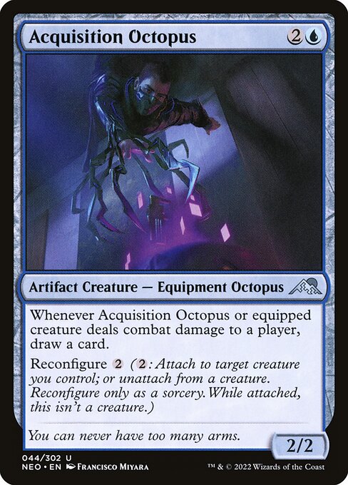 NEO, Acquisition Octopus, Standard, 44, U, Near Mint, Normal, EN