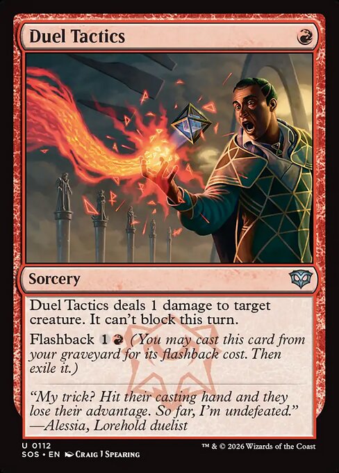 SOS, Duel Tactics, Standard, 112, U, Near Mint, Normal, EN