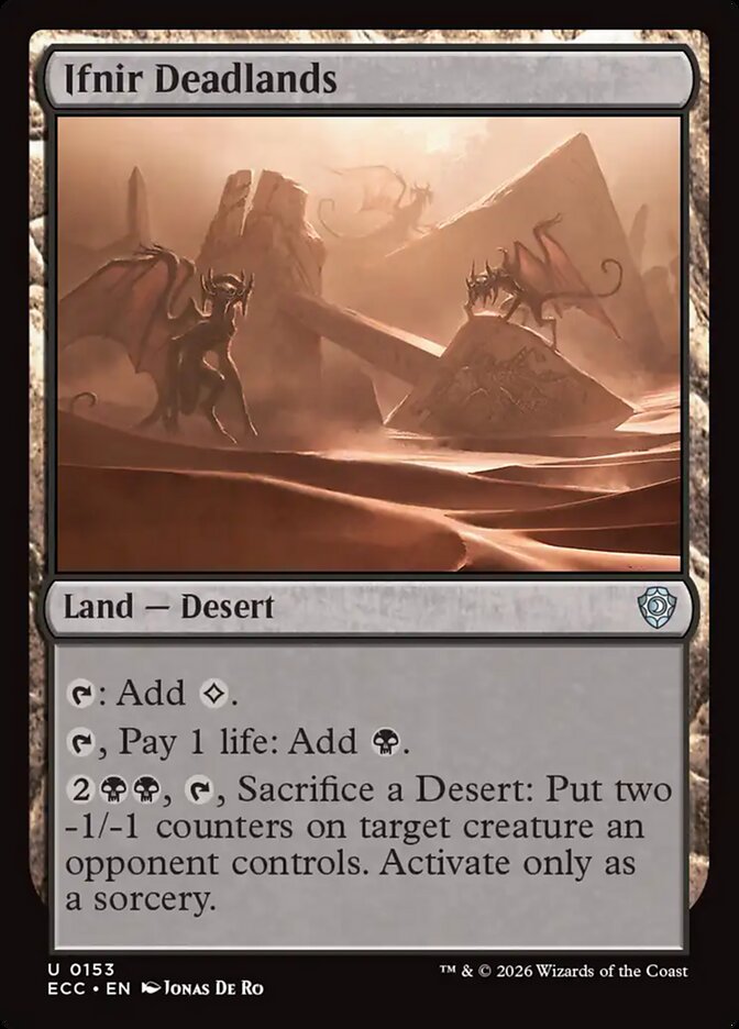ECC, Ifnir Deadlands, Standard, 153, U, Near Mint, Normal, EN