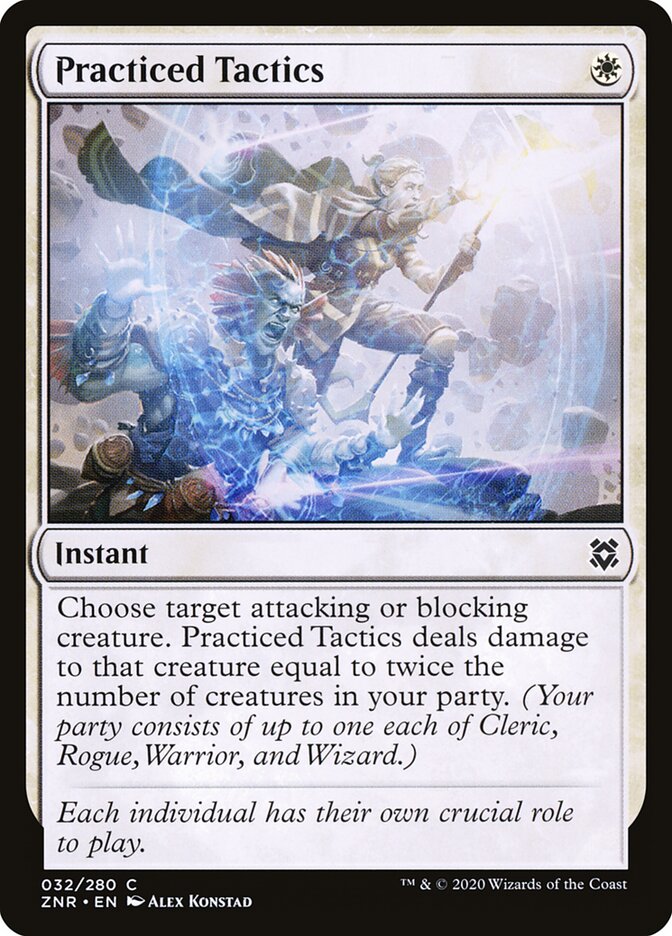 ZNR, Practiced Tactics, Standard, 32, C, Near Mint, Normal, EN