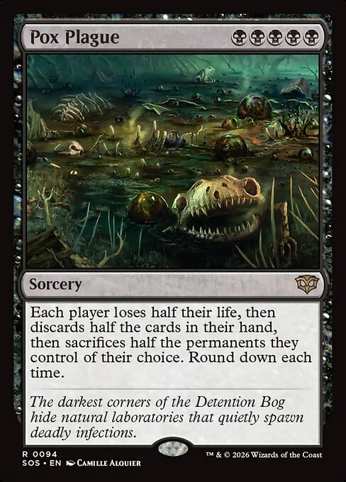 SOS, Pox Plague, Standard, 94, R, Near Mint, Normal, EN