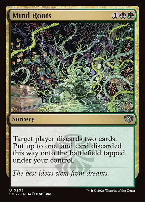 SOS, Mind Roots, Standard, 203, U, Near Mint, (Foil), EN