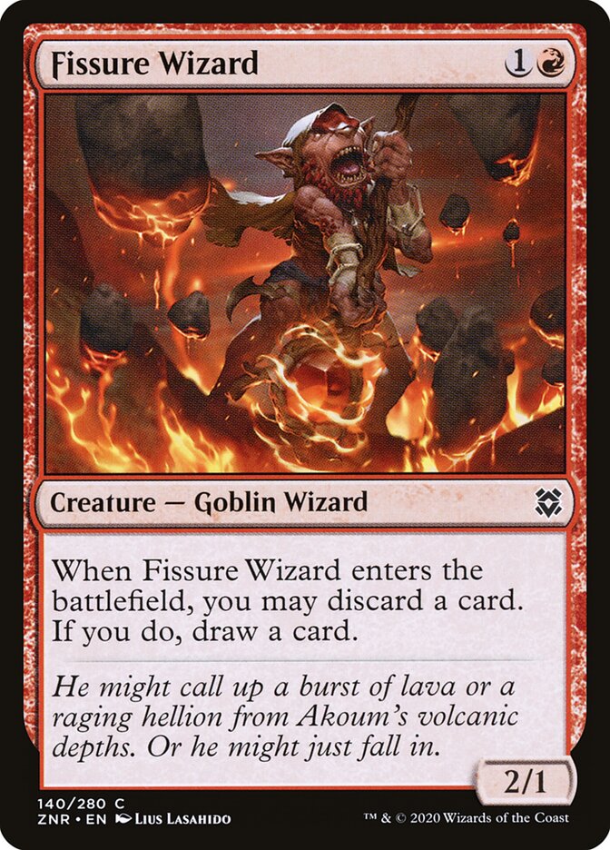 ZNR, Fissure Wizard, Standard, 140, C, Near Mint, Normal, EN