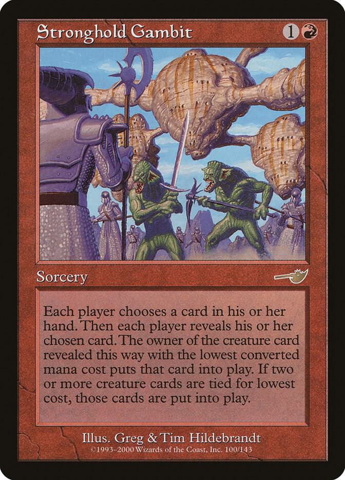 NMS, Stronghold Gambit, Standard, 100, R, Near Mint, Normal, EN