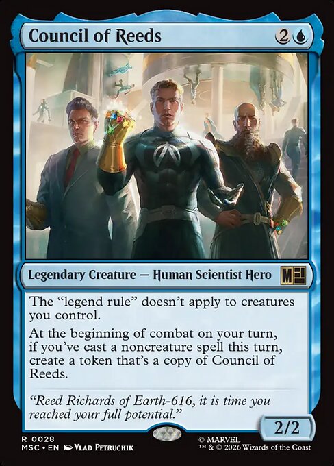 MSC, Council of Reeds, Standard, 28, R, Near Mint, Normal, EN