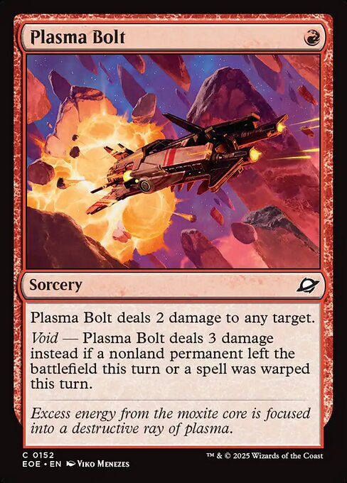 EOE, Plasma Bolt, Standard, 152, C, Near Mint, Normal, EN
