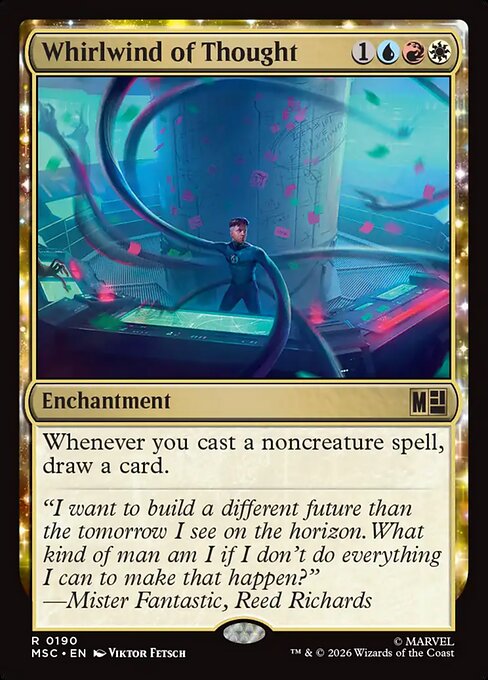 MSC, Whirlwind of Thought, Standard, 190, R, Near Mint, Normal, EN