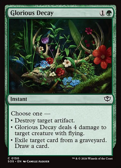 SOS, Glorious Decay, Standard, 150, C, Near Mint, Normal, EN