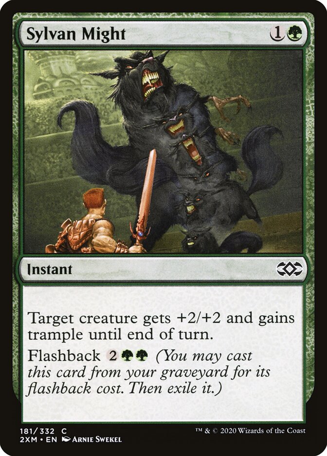2XM, Sylvan Might, Standard, 181, C, Near Mint, Normal, EN