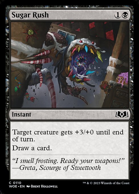 WOE, Sugar Rush, Standard, 110, C, Near Mint, Normal, EN