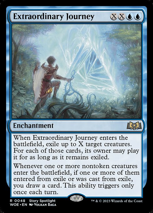WOE, Extraordinary Journey, Standard, 48, R, Near Mint, (Foil), EN