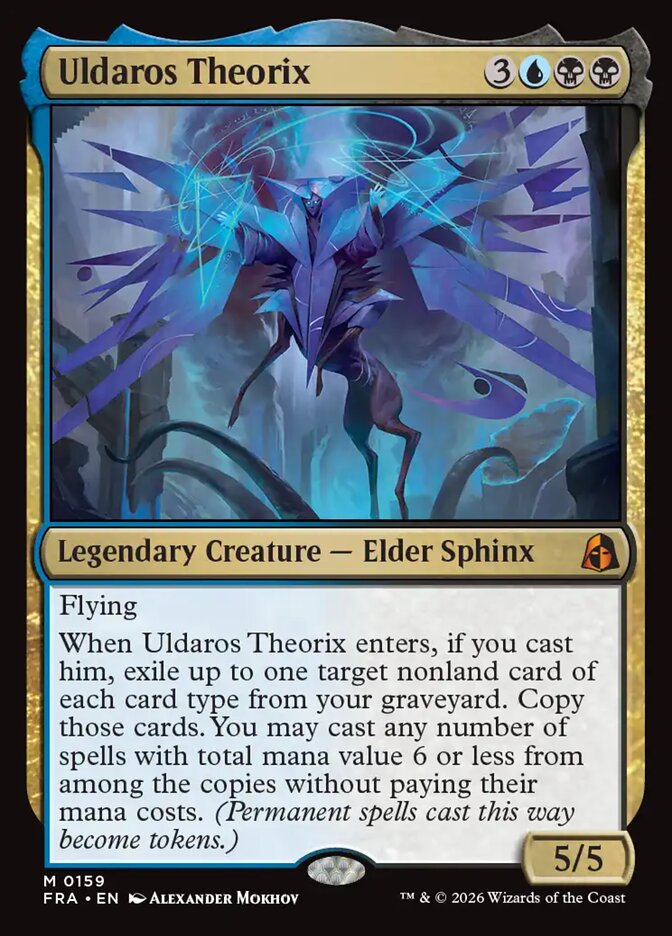 FRA, Uldaros Theorix, Standard, 159, M, Near Mint, Normal, EN