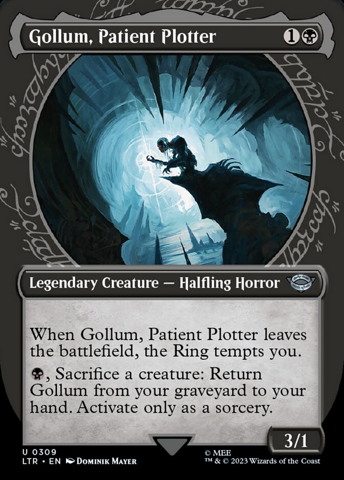LTR, Gollum, Patient Plotter, (Showcase), 309, U, Near Mint, Normal, EN
