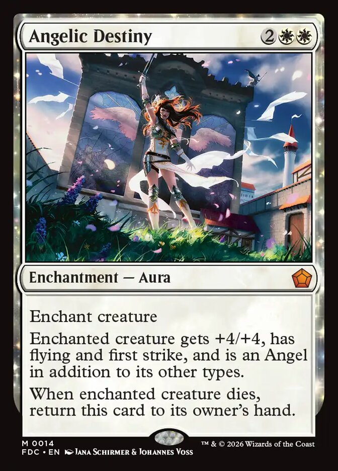 FDC, Angelic Destiny, Standard, 14, M, Near Mint, Normal, EN
