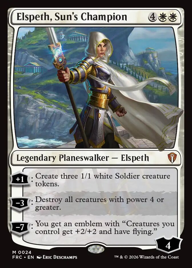 FRC, Elspeth, Sun's Champion, Standard, 24, M, Near Mint, Normal, EN
