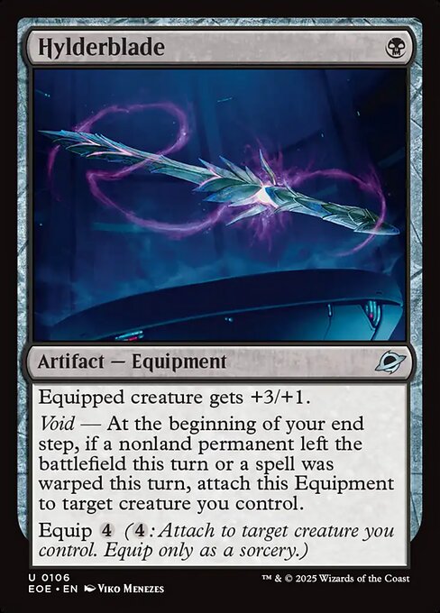 EOE, Hylderblade, Standard, 106, U, Near Mint, Normal, EN