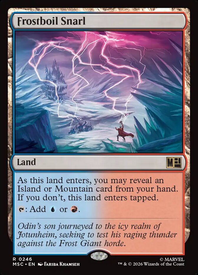 MSC, Frostboil Snarl, Standard, 246, R, Near Mint, (Surge Foil), EN