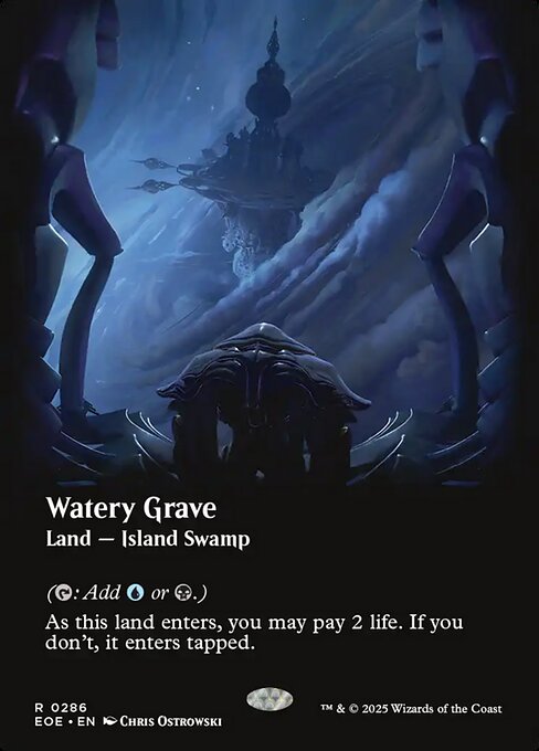 EOE, Watery Grave, (Showcase), 286, R, Near Mint, (Foil), EN