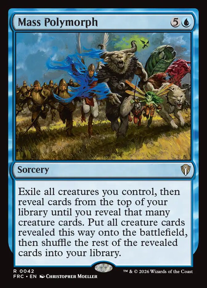 FRC, Mass Polymorph, Standard, 42, R, Near Mint, Normal, EN
